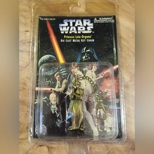 Star Wars Princess Leia Organa Die Cast Keychain